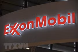 Biểu tượng ExxonMobil. (Ảnh: AFP/TTXVN)