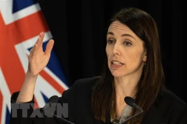 Thủ tướng New Zealand Jacinda Ardern. (Nguồn: THX/TTXVN) 