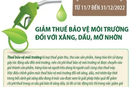 Tiếp tục giảm thuế bảo vệ môi trường với xăng, dầu từ ngày 11/7