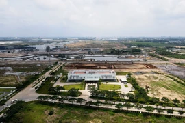 Khu công nghiệp chuyên sâu Phú Mỹ 3, phường Phước Hòa, thị xã Phú Mỹ (Bà Rịa-Vũng Tàu). (Ảnh: Hồng Đạt/TTXVN)