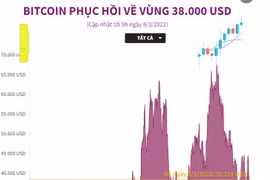 [Infographics] Bitcoin phục hồi về mức giá trên 38.000 USD