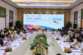 Quang cảnh diễn đàn. (Ảnh: Nhựt An/TTXVN)