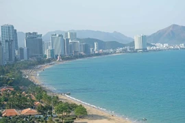 Một góc thành phố biển Nha Trang (tỉnh Khánh Hòa). (Ảnh: Nguyễn Dũng/TTXVN) 