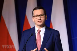 Thủ tướng Ba Lan Mateusz Morawiecki. (Ảnh: AFP/TTXVN)
