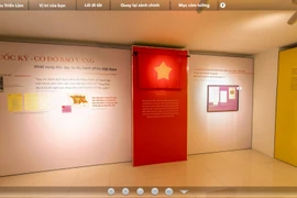 Quốc kỳ Việt Nam. (Ảnh: Chu Thanh Vân/TTXVN)