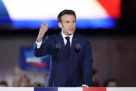 Tổng thống Pháp Emmanuel Macron. (Nguồn: AFP/TTXVN)