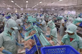 Tiềm năng xuất khẩu sang thị trường Vương quốc Anh theo hiệp định UKVFTA còn rất lớn. (Ảnh: TTXVN) 