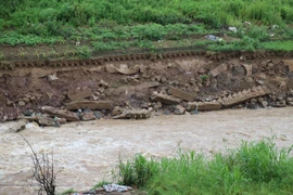 Phó Thủ tướng Vũ Đức Đam trao kỷ niệm chương và chứng nhận Vinh quang Việt Nam cho các cá nhân. (Ảnh: Minh Đức/TTXVN)