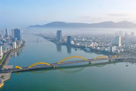 47 năm sau Ngày giải phóng (29/3/1975-29/3/2022), Thành phố Đà Nẵng trở thành đô thị loại I trực thuộc Trung ương với những bước phát triển vượt bậc. (Ảnh: Trần Lê Lâm/TTXVN) 