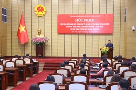 Quang cảnh hội nghị. (Ảnh: Văn Điệp/TTXVN)