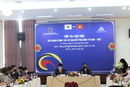 Quang cảnh buổi làm việc. (Ảnh: Thanh Sang/TTXVN)