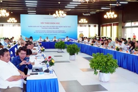 Quang cảnh hội thảo. (Ảnh: Đức Hiếu/TTXVN)