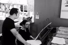 Phó An My và cộng sự Đặng Tuệ Nguyên. (Ảnh: Nhân vật cung cấp)