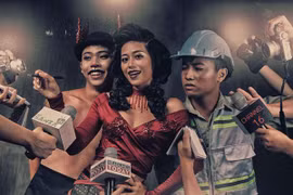 Poster 'Góc phố danh vọng' (Ảnh: Đô Tăng) 