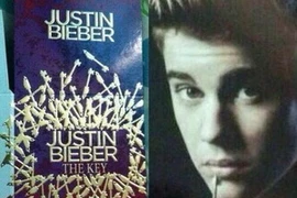 Nước hoa "The Key" sắp ra mắt của Bieber. (Nguồn: DS.co.uk)