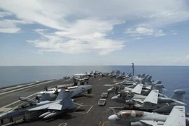 Tàu sây bay USS Nimitz. (Nguồn: Reuters)
