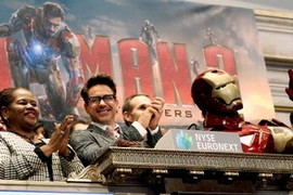 Lễ ra mắt bộ phim “Iron Man 3” ở New York. (Nguồn: Getty)