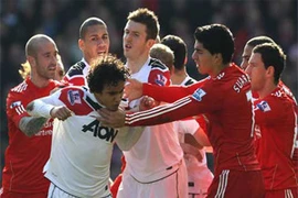 Các trận đấu giữa M.U và Liverpool luôn rất căng thẳng. (Nguồn: Getty)