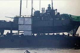 Quan hệ của Triều Tiên-Hàn Quốc ngày càng xấu đi sau vụ chìm tàu Cheonan (Nguồn: Internet)