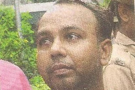 Mahender Singh khi bị bắt. (Nguồn: The Pioneer)