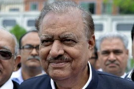 Tổng thống mới được bầu Mamnoon Hussain tại tòa nhà Quốc hội ở Islamabad. (Nguồn: AFP/TTXVN)