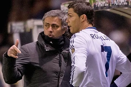 Ronaldo từng gắn bó với Jose Mourinho ở Real Madrid. (Nguồn: AP)