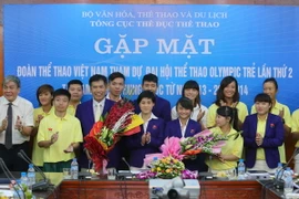 Ánh Viên và 12 VĐV Việt Nam lên đường dự Olympic trẻ 