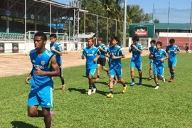 U19 Nhật Bản đội mưa, đội nắng tập luyện để đấu Trung Quốc