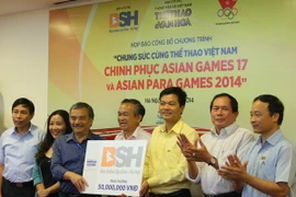 50 triệu đồng cho mỗi huy chương vàng tại Asiad Incheon 