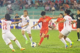 [Photo] Những hình ảnh đẹp trong thắng lợi của nữ Việt Nam