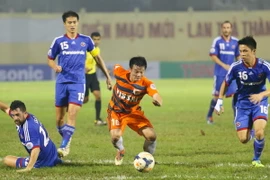 Văn Quyến trở lại sân cỏ cùng XSKT Cần Thơ tại V-League 2015 