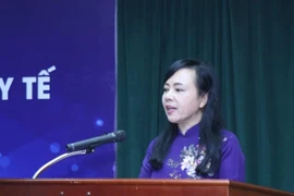 Trưởng Ban Bảo vệ, chăm sóc sức khỏe cán bộ Trung ương Nguyễn Thị Kim Tiến. (Ảnh: Danh Lam/TTXVN)