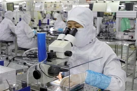 Một doanh nghiệp FDI ở Bắc Giang. (Ảnh: Đồng Thúy/TTXVN)