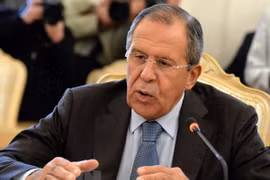 Ngoại trưởng Nga Sergei Lavrov. (Nguồn: AFP/TTXVN)