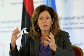 Bà Stephanie Williams - cố vấn đặc biệt của Tổng thư ký Liên hợp quốc về Libya. (Nguồn: AFP/TTXVN)