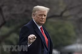 Cựu Tổng thống Mỹ Donald Trump. (Ảnh: AFP/TTXVN)