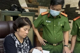 Đối tượng Nguyễn Thúy Loan. (Nguồn: Bộ Công an)