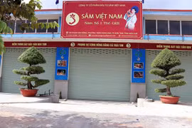 Trụ sở Công ty cổ phần đầu tư Sâm Việt Nam. (Ảnh: Cao Nguyên/TTXVN)