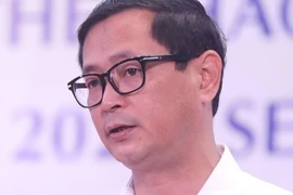 Giám đốc Trung tâm Kiểm soát bệnh tật thành phố Hà Nội (CDC Hà Nội) Trương Quang Việt. (Nguồn: Tuổi Trẻ)