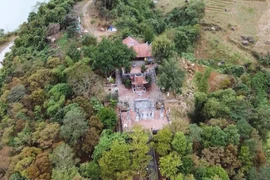 Toàn cảnh Đền thờ Vua Lê Lợi, ở xã Lê Lợi, huyện Nậm Nhùn, tỉnh Lai Châu. (Ảnh: Nguyễn Oanh/TTXVN)