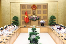 Thủ tướng Phạm Minh Chính phát biểu. (Ảnh: Dương Giang/TTXVN)