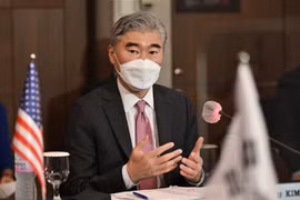 Đặc phái viên Mỹ về Triều Tiên Sung Kim. (Ảnh: AFP/TTXVN)