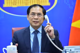 Bộ trưởng Bộ Ngoại giao Bùi Thanh Sơn. (Nguồn: TTXVN phát)