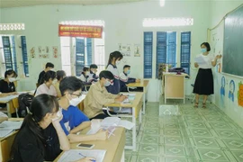 Ôn tập chuẩn bị cho kỳ thi. (Nguồn: TTXVN)