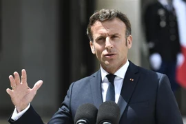 Tổng thống Pháp Emmanuel Macron. (Ảnh: AFP/TTXVN)