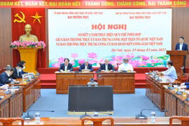 Quang cảnh hội nghị. (Ảnh: Minh Đức/TTXVN)
