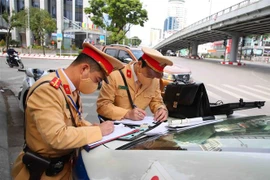 Xử phạt nhiều trường hợp vi phạm nồng độ cồn. (Ảnh minh họa. Nguồn: TTXVN)