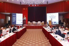 Quang cảnh buổi đối thoại. (Ảnh: Phương Hoa/TTXVN)