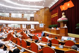 Toàn cảnh Hội nghị toàn quốc tổng kết 10 năm công tác đấu tranh phòng, chống tham nhũng, tiêu cực. (Ảnh: Phương Hoa/TTXVN)