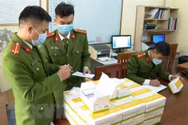 Thu giữ số kit test nhanh COVID-19 không rõ nguồn gốc. (Ảnh minh họa. Nguồn: TTXVN)